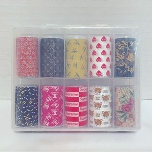 Luxury Nail Foil Designs Variety Pack